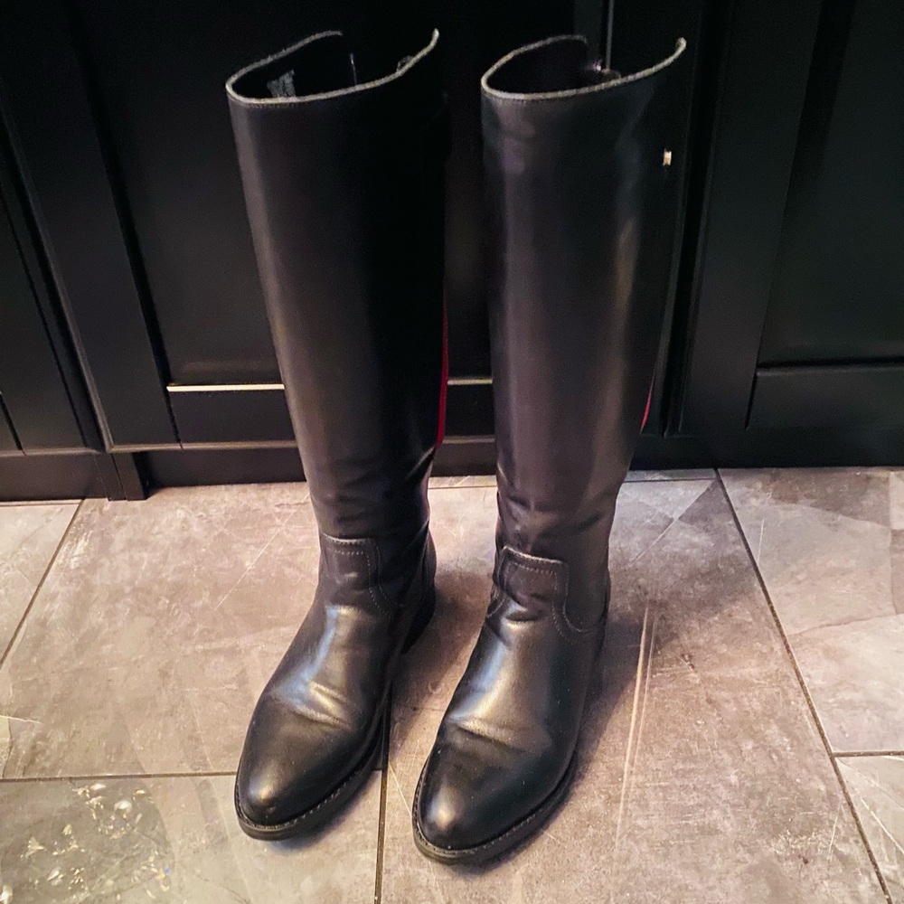 Steve Madden leather boots Sz 7.5 🖤